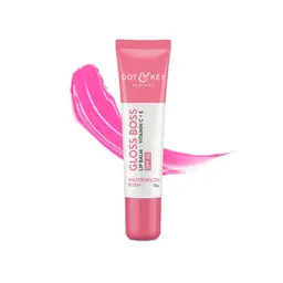 Dot & Key Gloss Boss Vitamin C+E Tinted Lip Balm with SPF 30 Watermelon Rush 12g