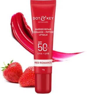 Dot & Key Barrier Repair Ceramide + Peptide Lip Balm SPF 50 PA+++ Red Romance 10g