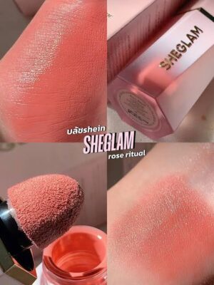 SHEGLAM Color Bloom Liquid Blush Matte Finish - Rose Ritual