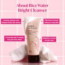 The Face Shop Rice Water Bright Foaming Cleanser