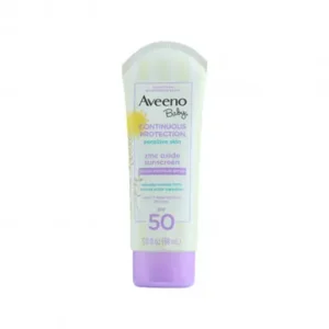 Aveeno Baby Continuous Protection Zinc Oxide SPF50 Sunscreen