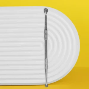 Cosmetology double-ended spoon EXPERT 20 TYPE 1 (Uno and oval with 15 holes)