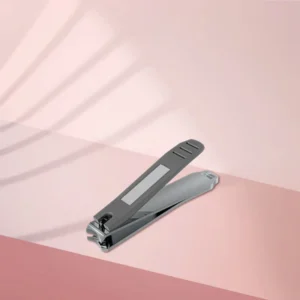 Nail clipper large with matte handle and nail file BEAUTY & CARE 51