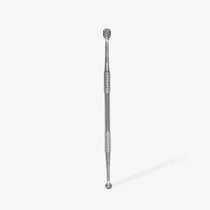 Cosmetology double-ended spoon EXPERT 20 TYPE 1 (Uno and oval with 15 holes)