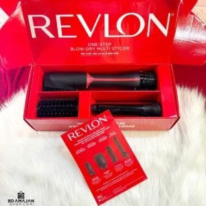What It Contains Root-drying concentrator attachment 360° vented airflow curling attachment Oval-shaped volumizing brush head Main handle / motor base User manual --- How to Use 1. Start with towel-dried, detangled hair. 2. Attach your desired styling head (concentrator, curler, or oval brush). 3. Plug in the device and choose your heat/speed setting. 4. For drying: use the concentrator starting at the roots. 5. For curling: wrap hair around the 360° airflow curler and rotate gently. 6. For volume & smoothing: brush hair from roots to ends using the oval head. 7. Turn off, unplug, and allow the attachments to cool before removing or storing. --- Cautions Do not use on soaking wet hair. Keep away from water and moisture. Avoid touching hot attachments during or right after use. Do not block airflow vents. Keep out of reach of children. Allow attachments to cool completely before cleaning or storing.