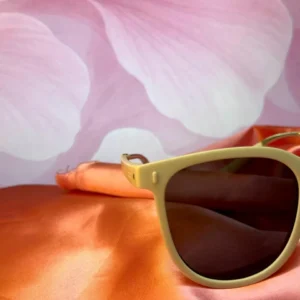 Ivory Alabaster Folding Sunglass